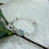 14 Purify & Communicate Bracelet - Clear Crystal & Blue Crystal