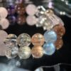 37 Natural Multicolor Crystal Gemstone Bracelet