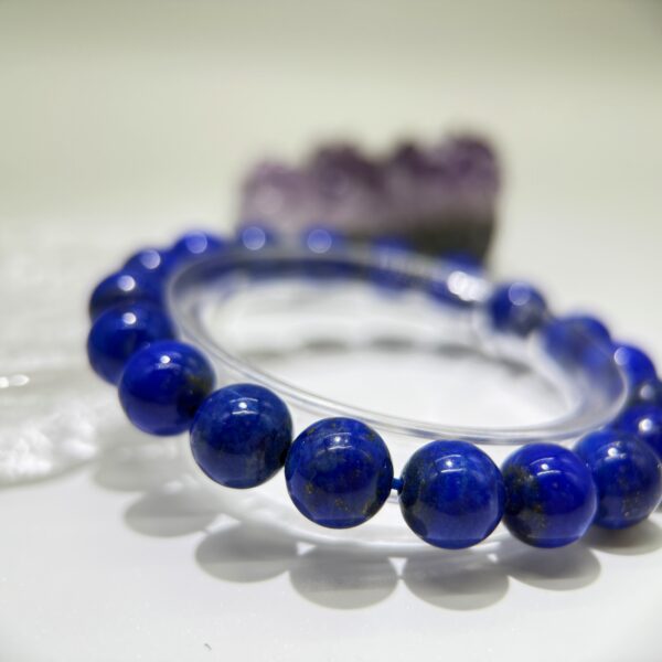 84 ROSSEMIA Lapis Lazuli Bracelet Natural Lapis Lazuli Beads