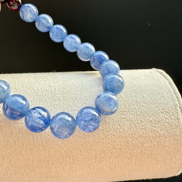 IMG_4526 Water & Fire Energy Bracelet - Natural Blue Crystal & Red Garnet